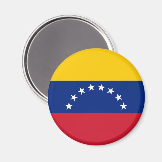 Flagge Venezuelas Magnet (Vorderseite/Rückseite)