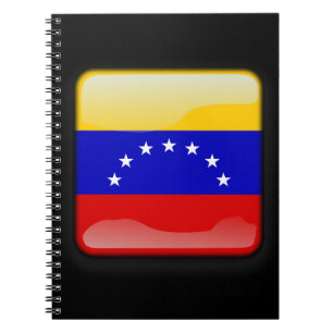 Flagge Venezuelas Notizblock