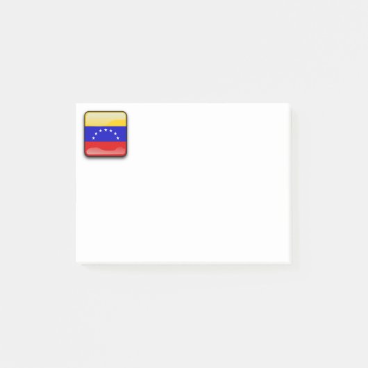 Flagge Venezuelas Post-it Klebezettel (Vorderseite)
