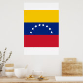 Flagge Venezuelas Poster (Küche)