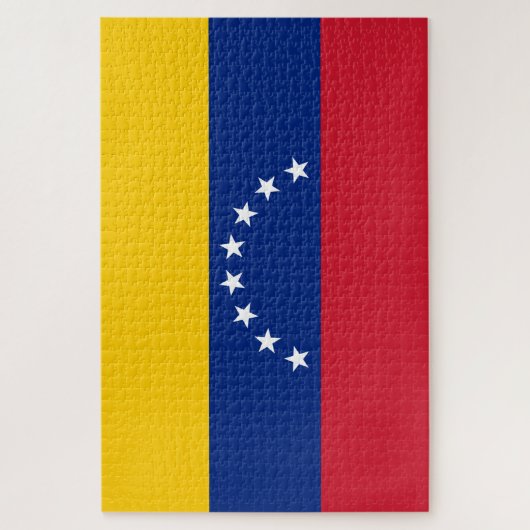 Flagge Venezuelas Puzzle (Vertikal)