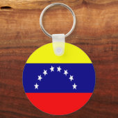 Flagge Venezuelas Schlüsselanhänger (Vorderseite)