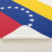 Flagge Venezuelas Sherpadecke (3/4)