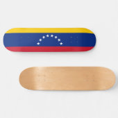 Flagge Venezuelas Skateboard (Horizontal)