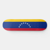 Flagge Venezuelas Skateboard (Horizontal)