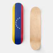 Flagge Venezuelas Skateboard (Vorderseite)