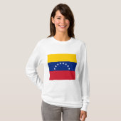 Flagge Venezuelas T-Shirt (Vorne ganz)