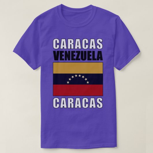 Flagge Venezuelas T-Shirt (Design vorne)