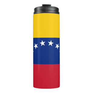 Flagge Venezuelas Thermosbecher
