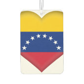 Flagge Venezuelas (Venezuelas) Autolufterfrischer (Rückseite)