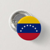 Flagge Venezuelas (Venezuelas) Button (Vorne & Hinten)