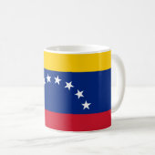 Flagge Venezuelas (Venezuelas) Kaffeetasse (VorderseiteRechts)