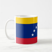Flagge Venezuelas (Venezuelas) Kaffeetasse (Links)