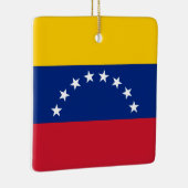 Flagge Venezuelas (Venezuelas) Keramikornament (Rechts)