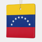 Flagge Venezuelas (Venezuelas) Keramikornament (Links)