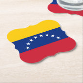 Flagge Venezuelas (Venezuelas) Untersetzer (angewinkelt)