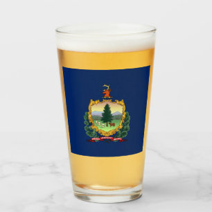 Flagge Vermont Glas