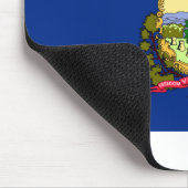 Flagge Vermont Mousepad (Ecke)