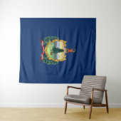 Flagge Vermont Wandteppich (Beispiel (Horizontal))