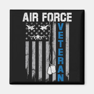Flagge Veteran Luftwaffe USA amerikanisch USAF Luf Magnet
