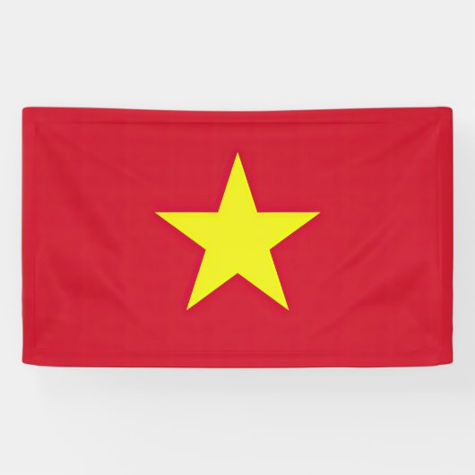 Flagge Vietnam Banner (Horizontal)