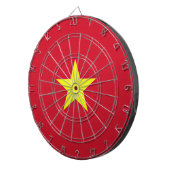 Flagge Vietnam Dartscheibe (Vorderseite rechts)