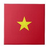 Flagge Vietnam Fliese (Vorderseite)