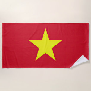 Flagge Vietnam Strandtuch