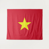 Flagge Vietnam Wandteppich (Vorderseite (Horizontal))