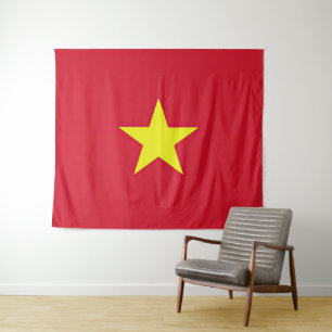 Flagge Vietnam Wandteppich