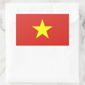 Flagge Vietnams Decal Aufkleber (Tasche)
