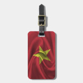 Flagge Vietnams Gepäckanhänger (Vorderseite vertikal)