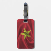 Flagge Vietnams Gepäckanhänger (Rückseite vertikal)