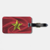 Flagge Vietnams Gepäckanhänger (Rückseite horizontal)