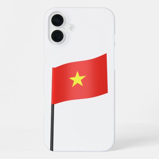 Flagge Vietnams iPhone Hülle (Rückseite)