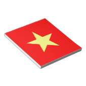 Flagge Vietnams Notizblock (angewinkelt)