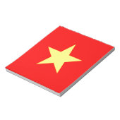 Flagge Vietnams Notizblock (Rotiert)