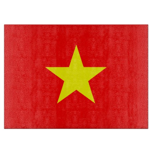 Flagge Vietnams Schneidebrett (Vorderseite)