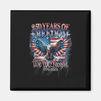 Flagge Vintage 250 Jahre Amerikanisch 1776 2026 25 Magnet