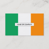 Flagge Visitenkarte (Rückseite)