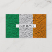 Flagge Visitenkarte (Rückseite)