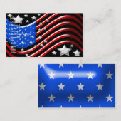 Flagge-Visitenkarte Visitenkarte (Vorne/Hinten)