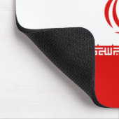 Flagge vom Iran Mousepad (Ecke)