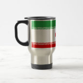 Flagge vom Iran Reisebecher (Links)