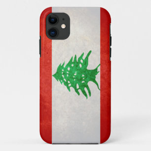 Flagge vom Libanon Case-Mate iPhone Hülle