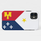 Flagge von Acadiana Case-Mate iPhone Hülle (Rückseite (Horizontal))