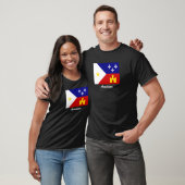 Flagge von Acadiana Shirt (Unisex)
