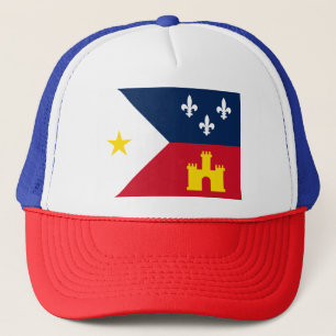 Flagge von Acadiana Truckerkappe