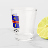 Flagge von Adelaide, Australien Schnapsglas (Rechts)