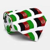 Flagge von Afghanistan Krawatte (Gerollt)